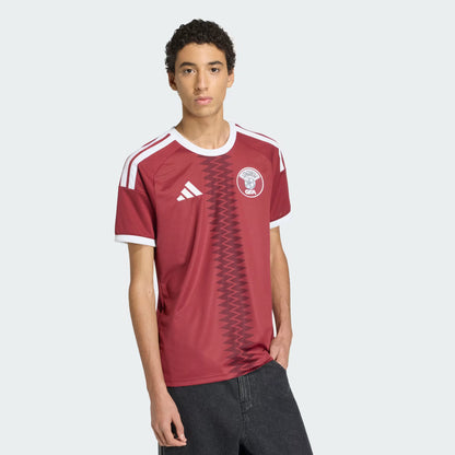 2026 World Cup Adult Qatar Home Replica Jersey - Red.