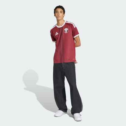 2026 World Cup Adult Qatar Home Replica Jersey - Red.