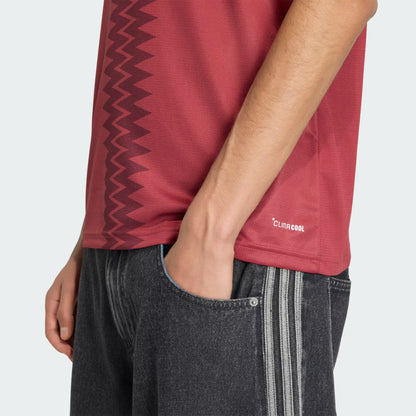 2026 World Cup Adult Qatar Home Replica Jersey - Red.
