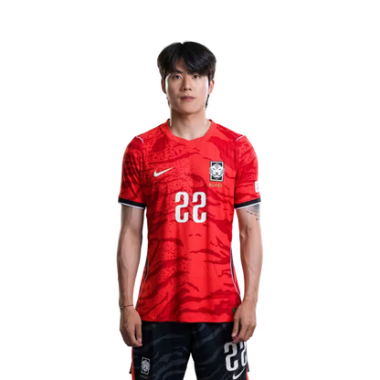 2026 월드컵 대한민국 축구 선수 유니폼 (경기용) - 수비수 16번 박진섭, 22번 설영우, 23번 카스트롭 옌스