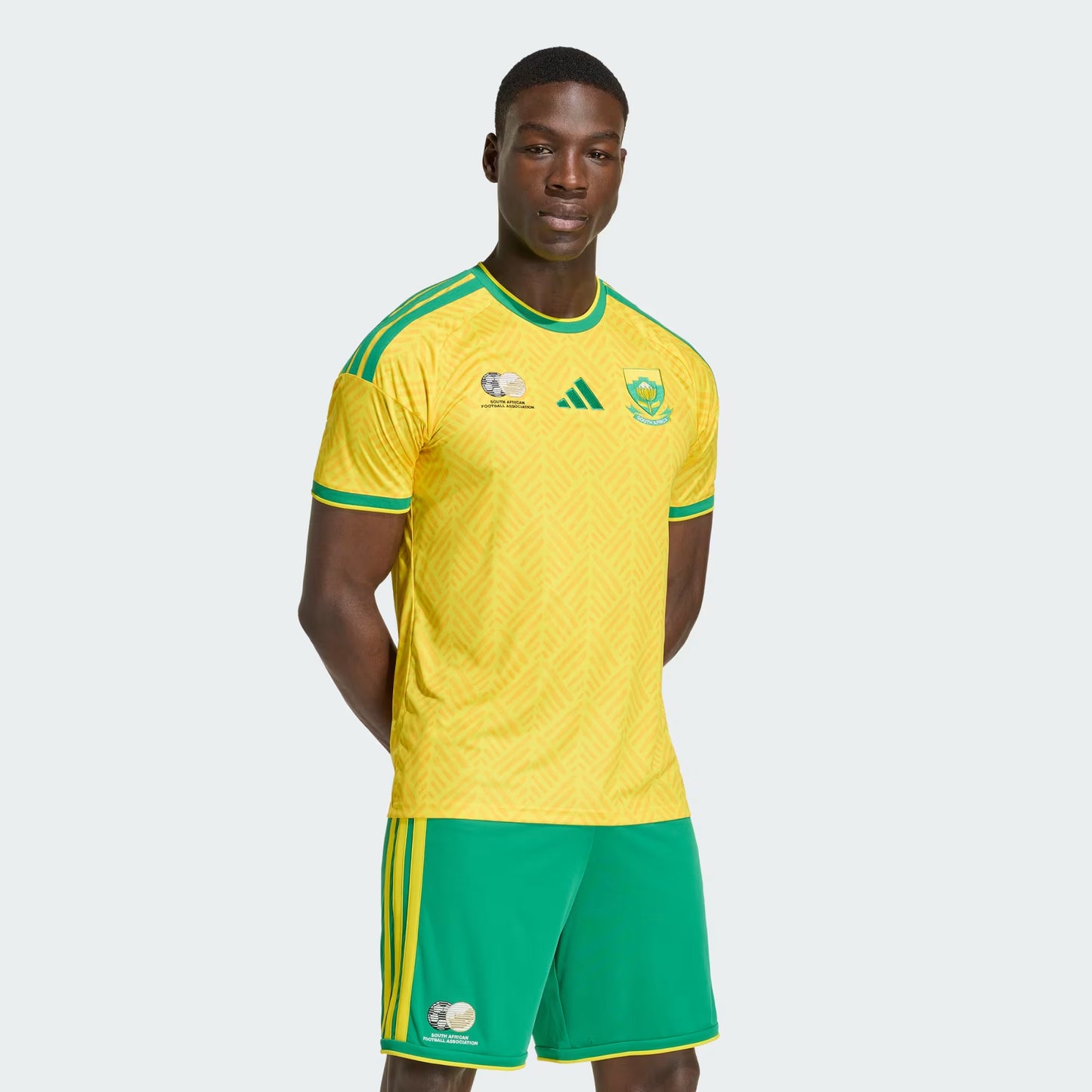 2026 World Cup South Africa Soccer Jersey Player Version  Match Version - Home Yellow and Away Green