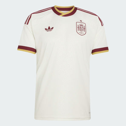 2026 World Cup Spain Away Jersey - Support your team in a heritage-inspired, slim-fit jersey with a crew neck and Climacool.