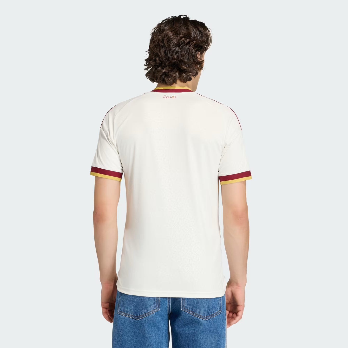2026 World Cup Spain Away Jersey - Support your team in a heritage-inspired, slim-fit jersey with a crew neck and Climacool.