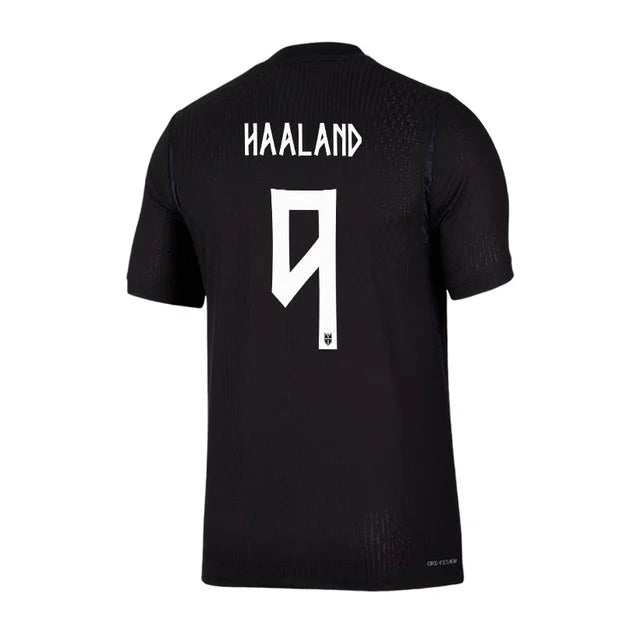 2026 World Cup Haaland Norway Soccer Jersey Player Version  Match Version - No.9 Home Red and Away Black