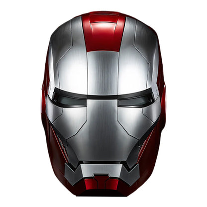 Premium Iron Man MK5 Helmet: 1:1 Wearable Display with Hydro-Brushed Mask, Color-Shifting Lights & Quad-Control System