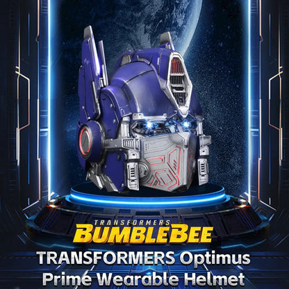 Transformers Optimus Prime Wearable Helmet with Voice Changer & Mechanical Moving Cheek Guards