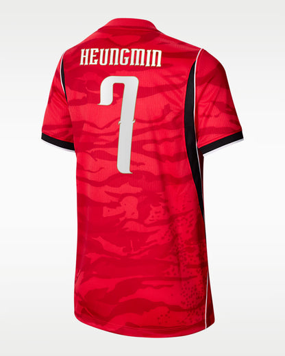 2026 World Cup Heung-min South Korea Soccer Jersey Player Version  Match Version - No.7 Home Red and Away Purple