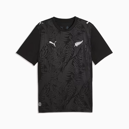 2026 World Cup Wood New Zealand Soccer Jersey Player Version  Match Version - No.11 Home Black and Away White