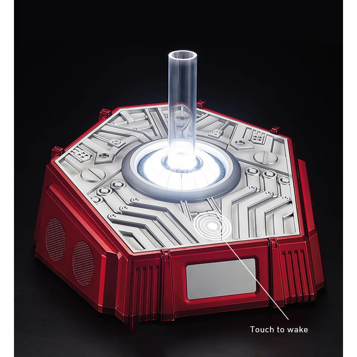 Smart Wearable Iron Man MK7 Helmet – 1:1 Bluetooth Speaker with Quad-Control (Voice/Touch/Remote) & Bilingual Support