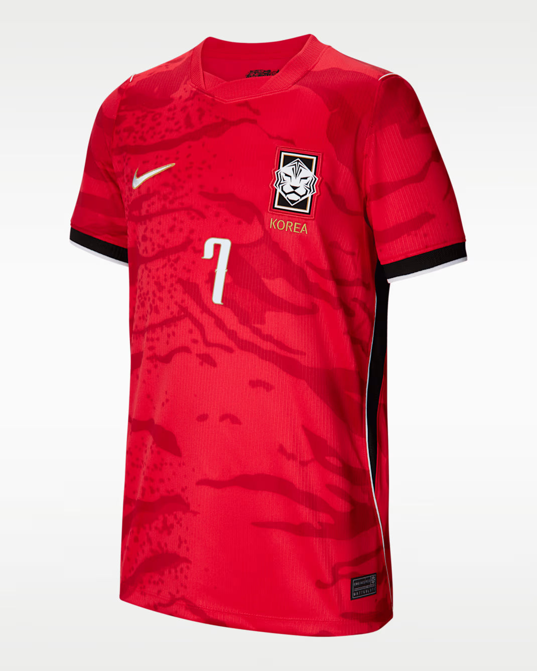 2026 World Cup Heung-min South Korea Soccer Jersey Player Version  Match Version - No.7 Home Red and Away Purple