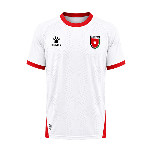 2026 World Cup AL-Naimat Jordan Soccer Jersey Player Version  Match Version - No.11 Home White and Away Red
