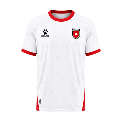 2026 World Cup AL-Naimat Jordan Soccer Jersey Player Version  Match Version - No.11 Home White and Away Red