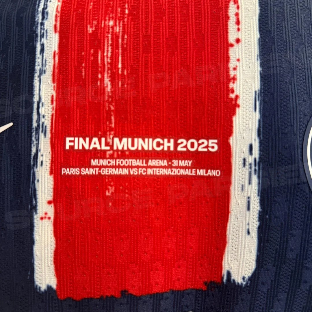 French League Jerseys - Paris Home Champions League Final S-4XL