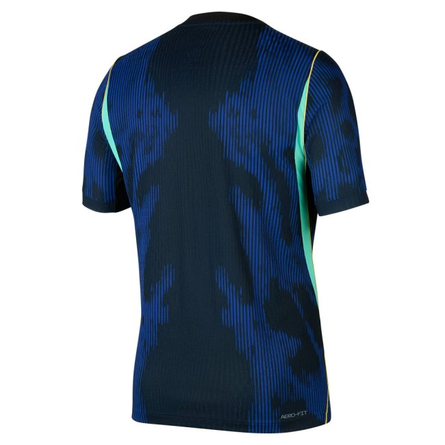 2026 World Cup Endrick Brazil Soccer Jersey Player Version  Match Version - No.19 Home Yellow and Away Blue