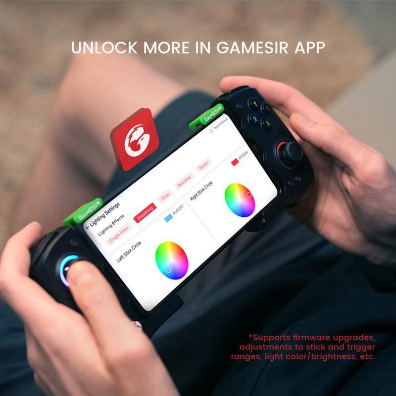 GameSir X4 Aileron Bluetooth Mobile Gaming Controller for Android with Hall Effect Joysticks