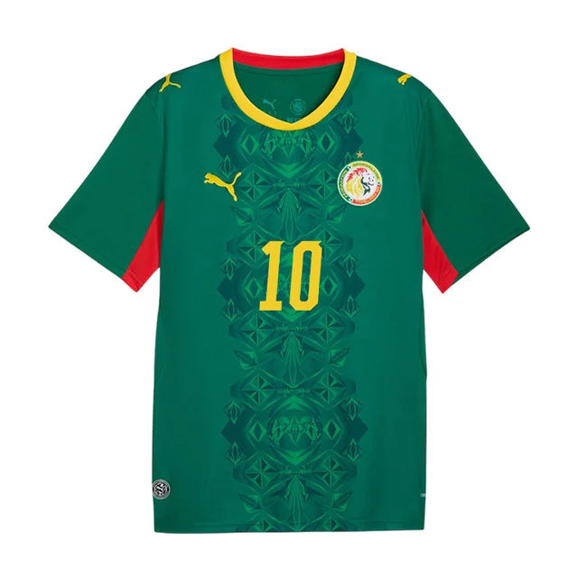 2026 World Cup Mané Senegal Soccer Jersey Player Version  Match Version - No.10 Home White and Away Green