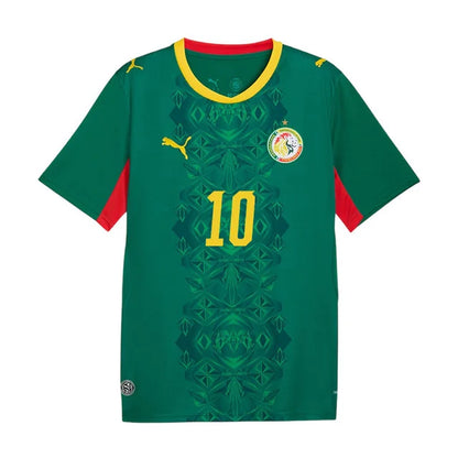 2026 World Cup Mané Senegal Soccer Jersey Player Version  Match Version - No.10 Home White and Away Green