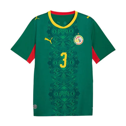 2026 World Cup Koulibaly Senegal Soccer Jersey Player Version  Match Version - No.3 Home White and Away Green