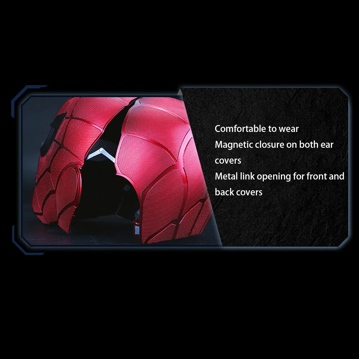 Life-Size Iron Spider-Man Collectible Helmet: Immersive Hardcore Replica with Blinking Eyes, Touch & Remote Control