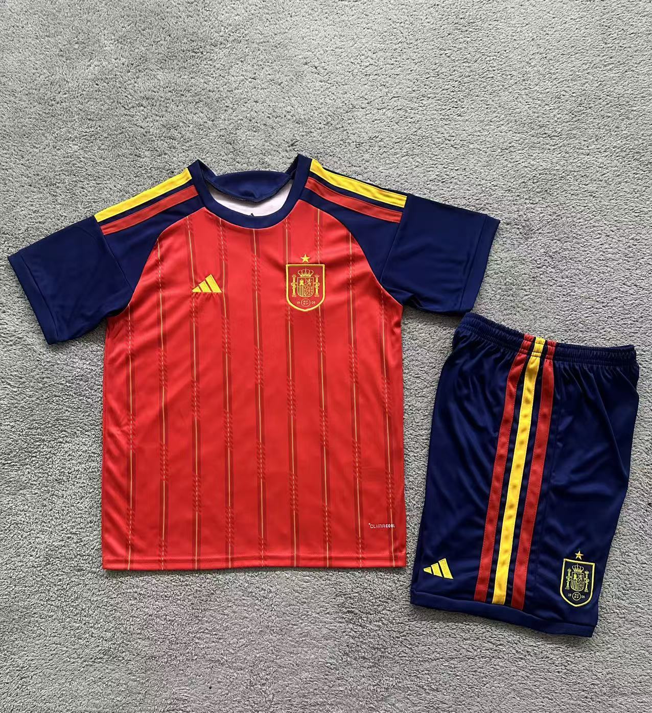 Spain Kids' Jersey – 2026 World Cup/Camiseta de España para niños – Mundial 2026