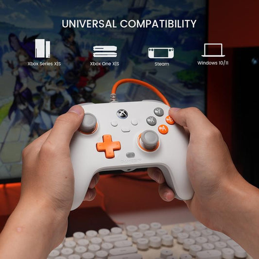 GameSir T7 Wired Entry-Level Controller for Xbox Series X|S, Xbox One & Windows 10/11 – PC Gaming Gamepad with 3.5mm Audio Jack Game Console Smartphone