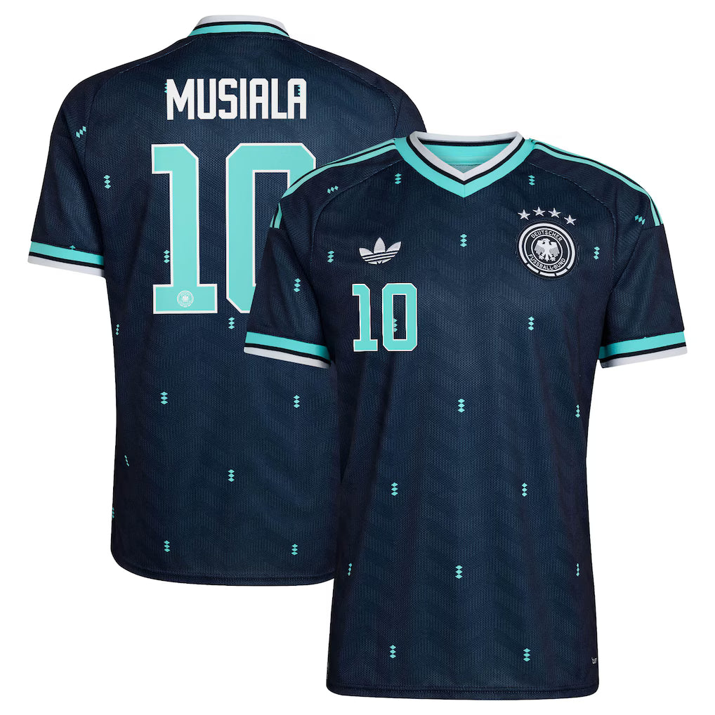 2026 World Cup Musiala Germany Soccer Jersey Player Version  Match Version - No.10 Home White and Away Blue