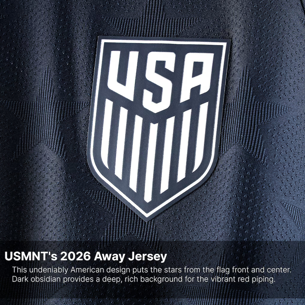 2026 World Cup Christian Pulisic USA Soccer Jersey Player Version  Match Version - No. 10 Home Red&White and Away Black