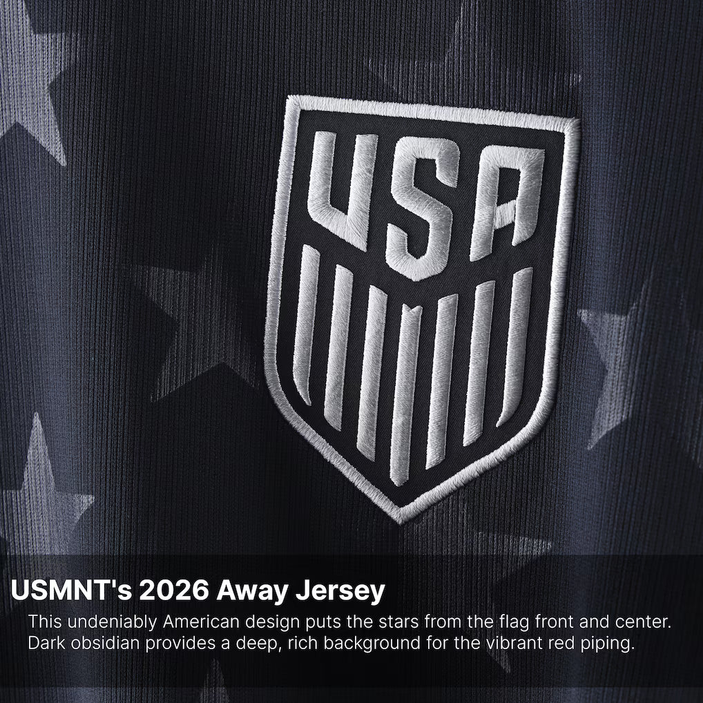 Fralin Balogun Men's USA National Soccer Team 2026 Season No. 20 Jersey - Home White and Away Black