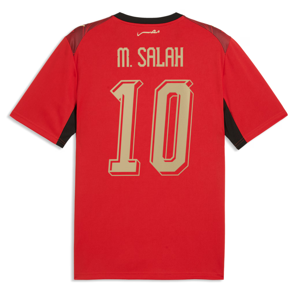 2026 World Cup Mohamed Salah Egypt Soccer Jersey Player Version  Match Version - No. 10 Home Red and Away White