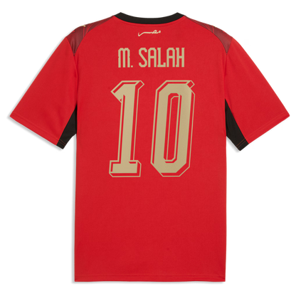 2026 World Cup Mohamed Salah Egypt Soccer Jersey Player Version  Match Version - No. 10 Home Red and Away White