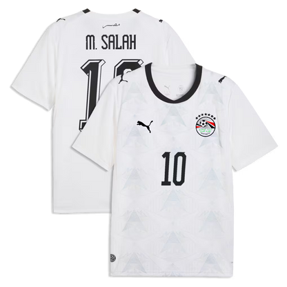 2026 World Cup Mohamed Salah Egypt Soccer Jersey Player Version  Match Version - No. 10 Home Red and Away White