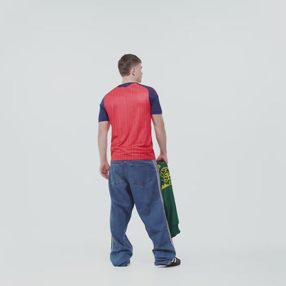 2026 World Cup Spain Home Jersey - Bold, slim-fit jersey complete with rib collar and sewn-on federation badge.