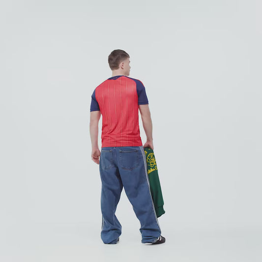 2026 World Cup Spain Home Jersey - Bold, slim-fit jersey complete with rib collar and sewn-on federation badge.