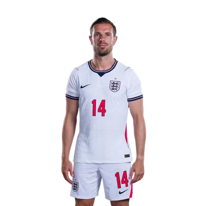 England National Soccer Team 2026 FIFA World Cup Jerseys (Player Version and Match Version) – Midfielders: #14 Jordan HENDERSON, #16 Kobbie MAINOO, #17 Morgan ROGERS, #21 Eberechi EZE