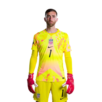 USA 2026 World Cup Jerseys - Player Version, Match Version - Goalkeepers: 1 Matt TURNER, 24 Matt FREESE, 25 Chris BRADY