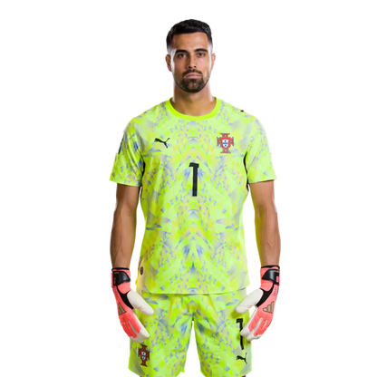 Portugal National Team 2026 World Cup Jersey (Player Version/Match Version) — Goalkeepers: No. 1 Diogo Costa, No. 12 José Sá, No. 22 Rui Silva / Guarda-redes: N.º1 DIOGO COSTA, N.º12 JOSE SA, N.º22 RUI SILVA