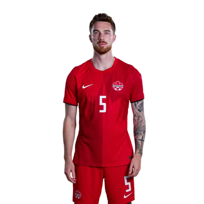 Canada National Soccer Team 2026 FIFA World Cup Jerseys (Player Version and Match Version) – Defenders: #5 Joel WATERMAN, #13 Derek CORNELIUS, #15 Moise BOMBITO