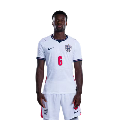 England National Soccer Team 2026 FIFA World Cup Jerseys (Player Version and Match Version) – Defenders: #6 Marc GUEHI, #12 Trevoh CHALOBAH, #15 Dan BURN