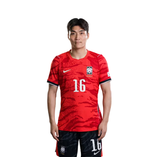 2026 월드컵 대한민국 축구 선수 유니폼 (경기용) - 수비수 16번 박진섭, 22번 설영우, 23번 카스트롭 옌스