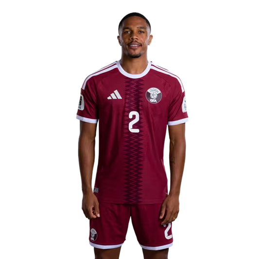 2026 World Cup Qatar Soccer Jersey Player Version  Match Version - Defender No.2 PEDRO MIGUEL, No.3 LUCAS MENDES, No.4 ISSA LAYE