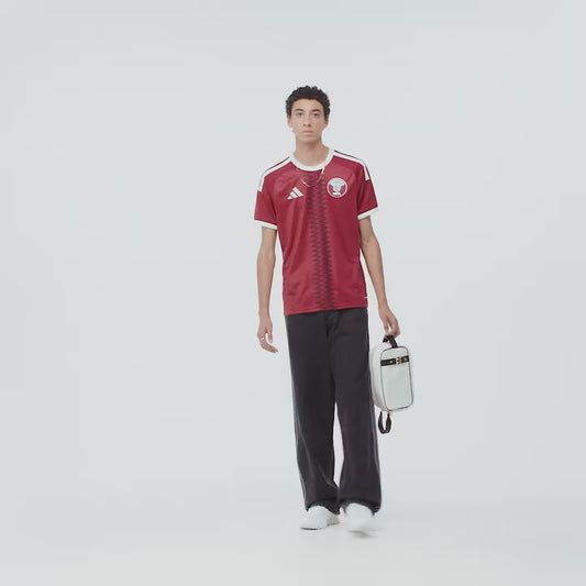2026 World Cup Adult Qatar Home Replica Jersey - Red.