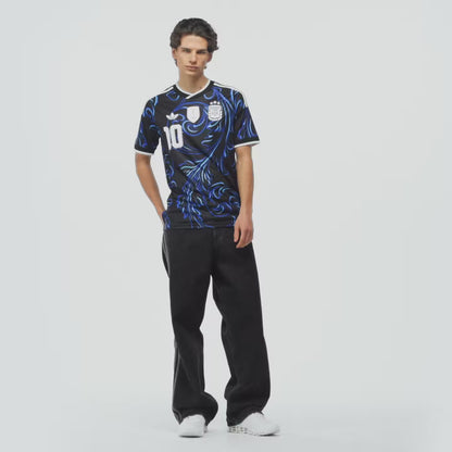 2026 World Cup Messi Argentina  Soccer Jersey Player Version  Match Version - No. 10 Home White & Blue and Away Black & Blue