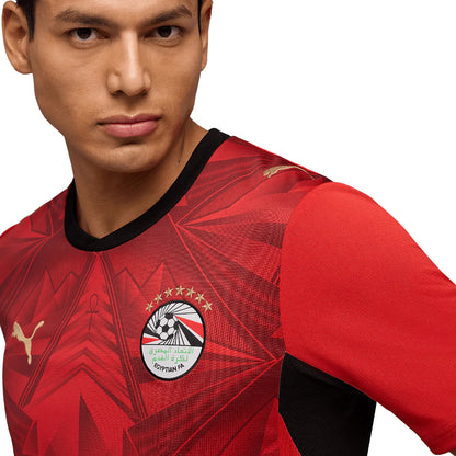 2026 World Cup Mohamed Salah Egypt Soccer Jersey Player Version  Match Version - No. 10 Home Red and Away White