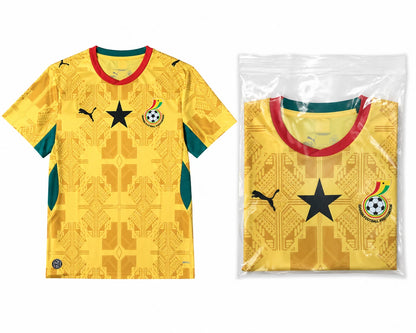 2026 World Cup Ghana Soccer Jersey Player Version  Match Version