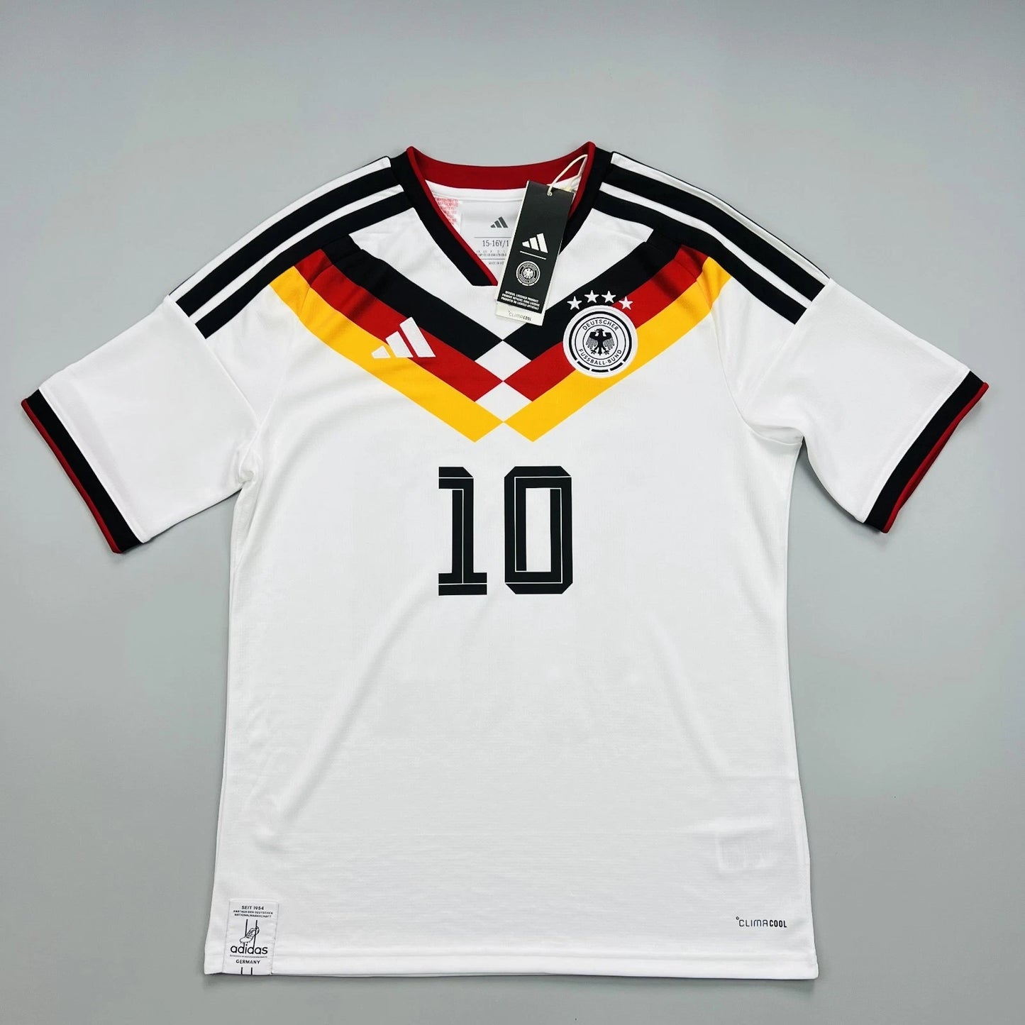 2026 World Cup Musiala Germany Soccer Jersey Player Version  Match Version - No.10 Home White and Away Blue