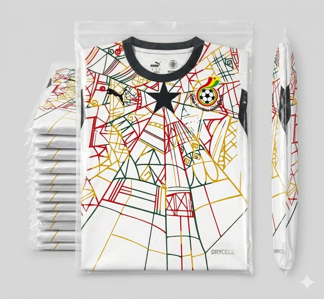 2026 World Cup Ghana Soccer Jersey Player Version  Match Version