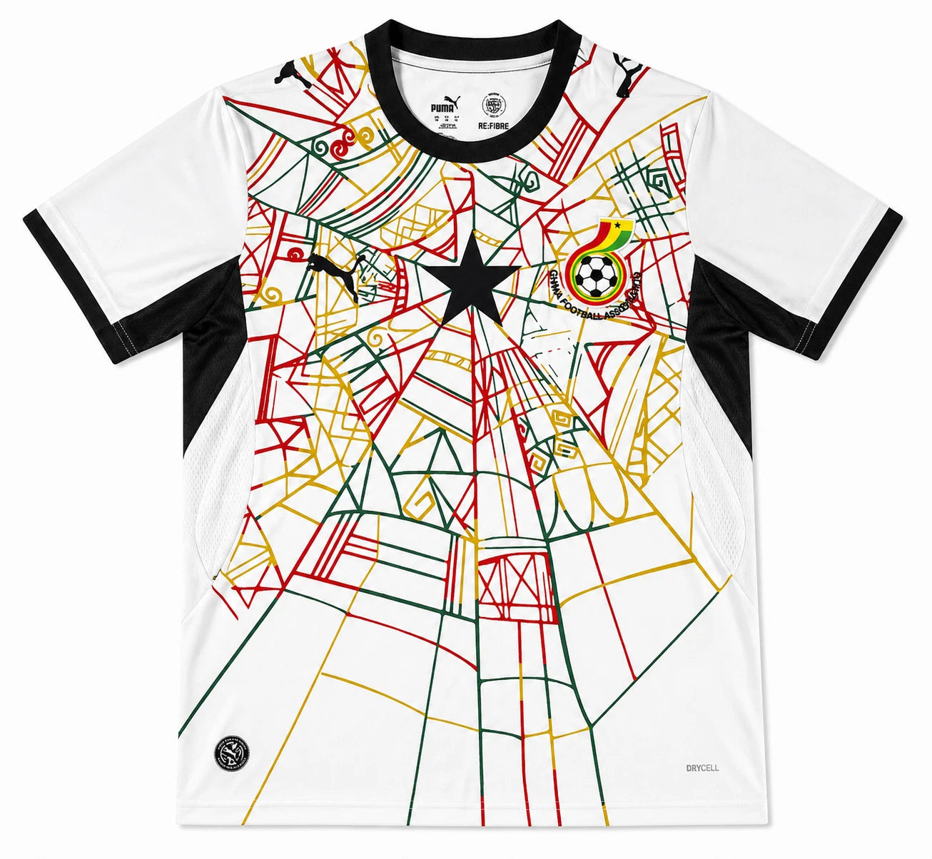 2026 World Cup Ghana Soccer Jersey Player Version  Match Version
