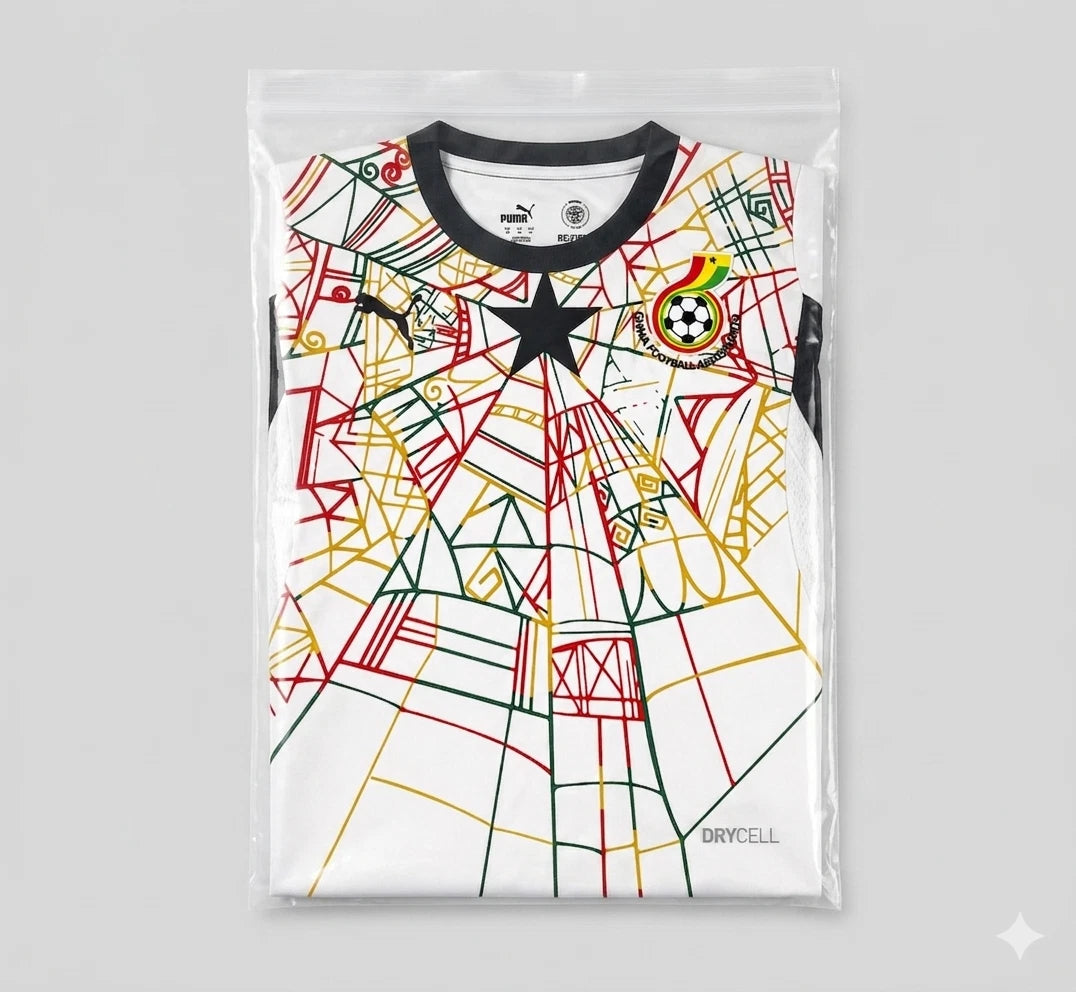 2026 World Cup Ghana Soccer Jersey Player Version  Match Version