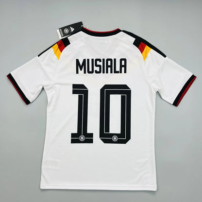 2026 World Cup Musiala Germany Soccer Jersey Player Version  Match Version - No.10 Home White and Away Blue