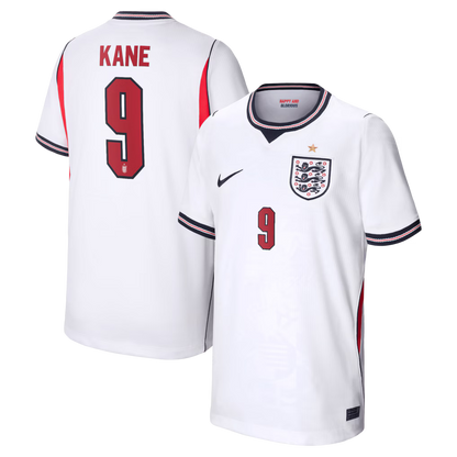 2026 World Cup Kane England Soccer Jersey Player Version  Match Version - No.9 Home White and Away Red